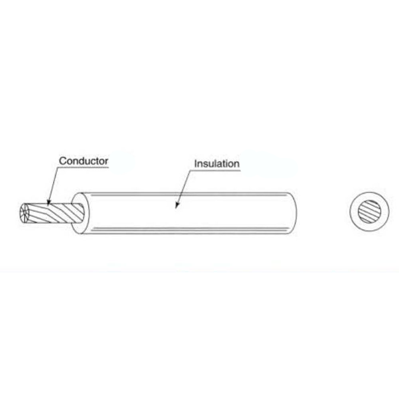 کابل های تک عایق پی وی سی H05V-K details